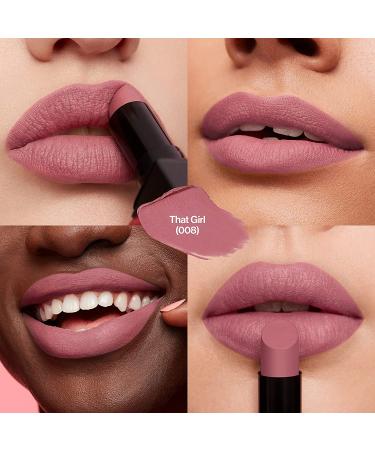 Revlon ColorStay Suede Ink Lipstick with Built-in Primer, Vitamin E Infused, Waterproof, Smudgeproof, Matte Color - 008 That Girl - Buy Online on GoSupps.com