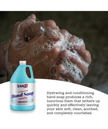 Sanitأ‚ Antibacterial Foaming Hand Soap Refill with Aloe Vera - All-Natural, Moisturizing, 1 Gallon Mango Coconut - Made in USA - Buy Online on GoSupps.com