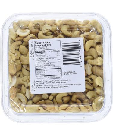 ROYAL NUTS Oven Roasted Cashew Sea Salted 350 Grams - Buy Online on GoSupps.com