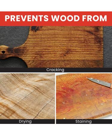 Cutting Board Cream by Beaver Wood Care - Food Grade Mineral Oil & Beeswax Blend for Wood Polish & Wax - 120ml/4oz | Best Care for Butcher Block & Wooden Utensils - Buy Online on GoSupps.com