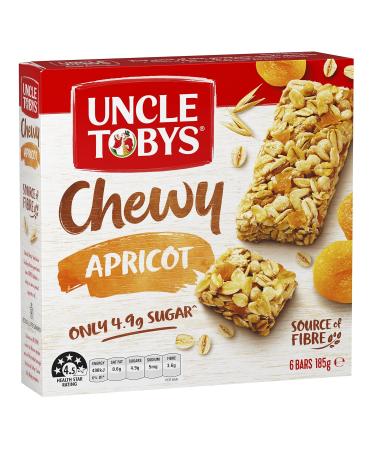 Buy Uncle Tobys Chewy Apricot Muesli Bar 185g - Healthy Snack International Shipping Available - Buy Online on GoSupps.com