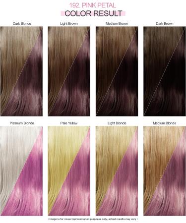 Adore Shining Semi Permanent Hair Colour 192 Pink Petal 192 Pink Petal 118 ml (Pack of 1) - Buy Online on GoSupps.com