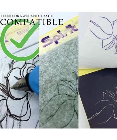 Spirit Tattoo Stencil Thermal Transfer Paper - 100 Sheets - 8.5 x 11 Inch - Buy Online on GoSupps.com