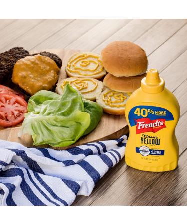 French's Classic Yellow Mustard 225ml Mustard 225 ml (Pack of 1) - Buy Online on GoSupps.com