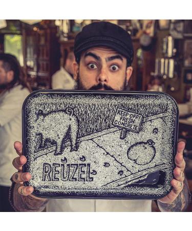 REUZEL Concrete Hold Matte Pomade 4 oz - Vanilla Scented Hair Styling Product for Polished Look - Buy Online on GoSupps.com