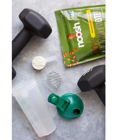 NOOSH 100% Almond Protein Powder (Unflavored) - Plant Based Vegan - 21g Protein per Scoop - Kosher, Gluten Free, Non GMO - 1.15lb - Buy Online on GoSupps.com