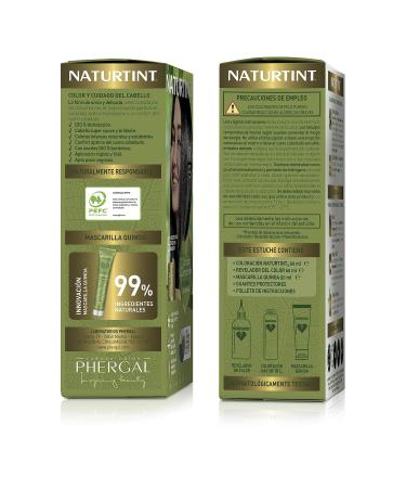 Natureint Biobased Hair Color 1N Ebony Black - Ammonia-Free Natural Ingredients 170ml | Eco-Friendly | 1 Pack - Buy Online on GoSupps.com