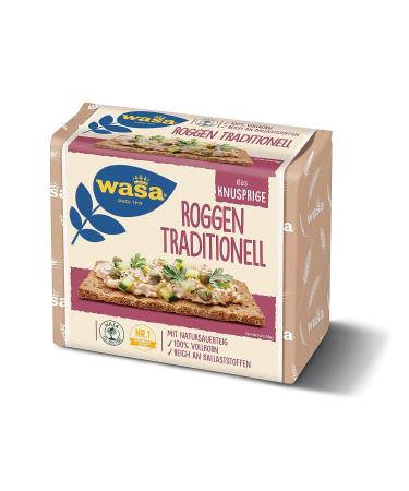 Wasa Crispbread Rye Traditional - 235g | Healthy Snack for International Shipping - Buy Online on GoSupps.com