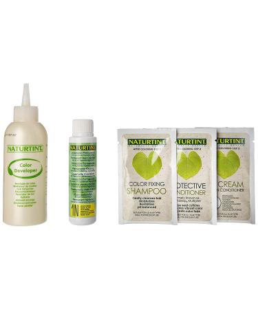 Naturtint Permanent Hair Color 1N Ebony Black - 5.6 fl oz (165 ml) | Organic & Ammonia-Free - Buy Online on GoSupps.com