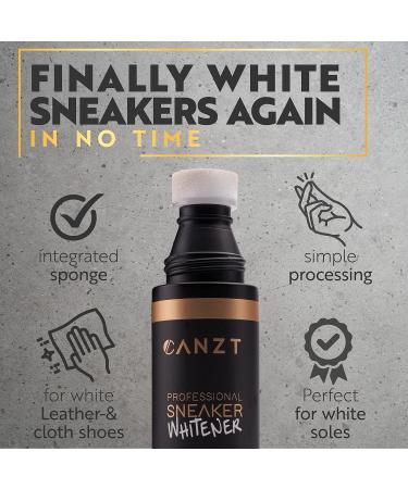 Canzt Professional Sneaker Whitener: Revive White Shoes & Soles with Liquid Polish - Buy Online on GoSupps.com