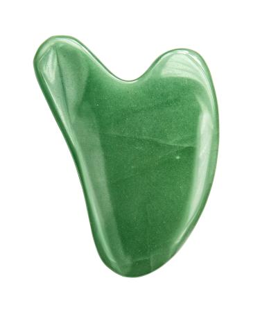 INOTKA Gua Sha Massage Tool for Facial and Body Massage  Jade Gua Sha Tool Green Aventurine  Gua Sha Stones and Lymphatic Drainage Tool