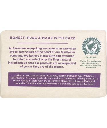 Sunaroma Patchouli Oil Relaxing Body Bar - 8 oz | Soothing Spa Experience | International Shipping - Buy Online on GoSupps.com