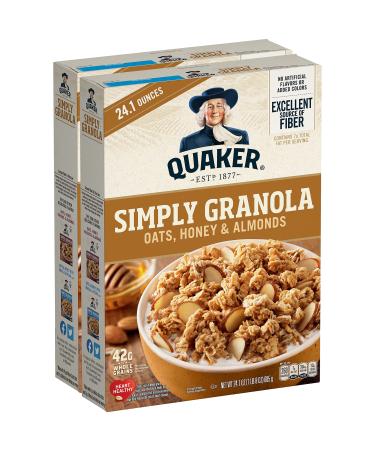Quaker Simply Granola Honey & Almond, Twin Pack