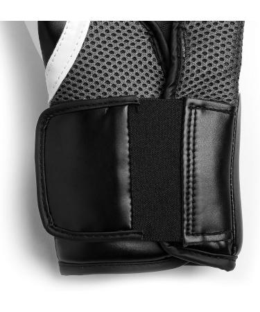 Everlast Elite Pro Style Training Gloves - White - 12 oz - Buy Online on GoSupps.com