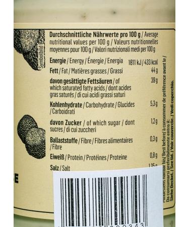 KoRo - Vegan truffle mayonnaise 200g - Intense truffle aroma - Vegan mayonnaise without egg - Aromatic touch for burgers fries and salads - Buy Online on GoSupps.com