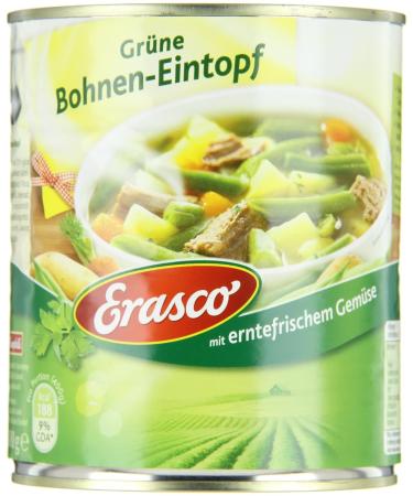 Buy Erasco Green Bean Stew (800g) - Quick & Delicious Packed with Vegetables - 2 Pack - International Shipping Available - Buy Online on GoSupps.com