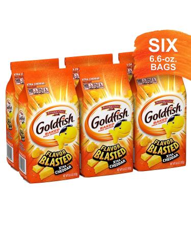 Pepperidge Farm Goldfish Flavor Blasted Xtra Cheddar Crackers 6.6 oz - Buy Online - Buy Online on GoSupps.com
