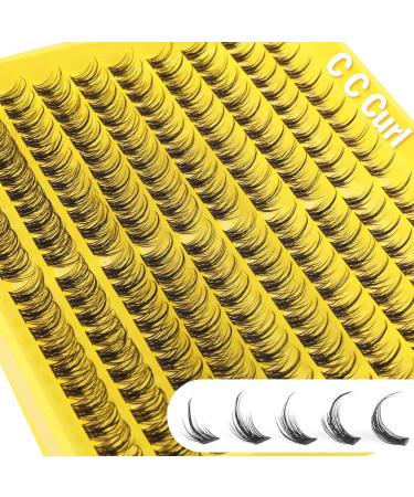 ALICE B20 DIY Lash Extension Clusters | CC Curl Individual False Eyelashes 10-16MM - Natural Look DIY Eyelash Extensions - Buy Online on GoSupps.com