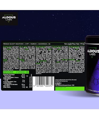 Melatonin 1.9 mg | 250 Capsules - 250 Nights | 5HTP Magnesium Valerian Vitamin B6 | Sleep Sleep Better | Insomnia | No Sweeteners or GMOs Plastic Free | Made in EU - Buy Online on GoSupps.com