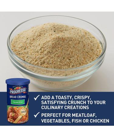 Progresso Italian Style Bread Crumbs 24 oz - Premium Quality Crispy Coating for Delicious Recipes - Buy Online on GoSupps.com