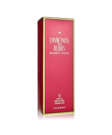 Elizabeth Taylor Diamonds and Rubies Eau De Toilette Spray For Women 3.4 oz Vanilla 3.4 Fl Oz (Pack of 1) - Buy Online on GoSupps.com