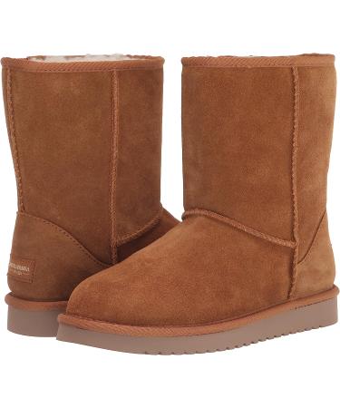 Koolaburra by UGG Women's Koola Short Boot 8 Wide Chestnut - Fashionable & Comfortable - Buy Online on GoSupps.com