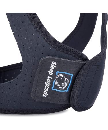 Sleep Legends Anti Snoring Chin Strap - Adjustable Chinstrap for Men & Women, CPAP Users - Reduce Snoring & Dry Mouth - Buy Online on GoSupps.com