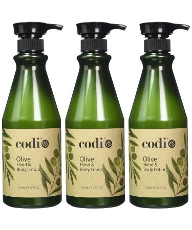 Codi Olive Hand & Body Lotion 25 fl oz - 3 Pack | Hydrating & Nourishing | International Shipping Available - Buy Online on GoSupps.com