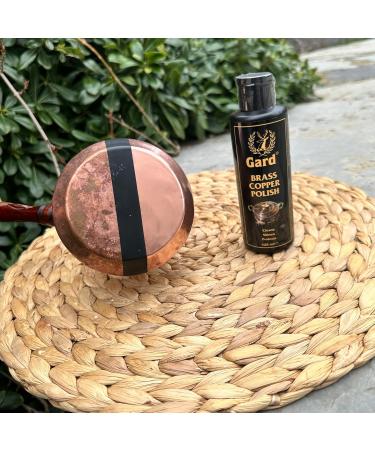 Premium Copper & Brass Cleaner | Aluminum Polish & Chrome Shine - 4.2oz (125ml) for Pots Pans & More - Buy Online on GoSupps.com