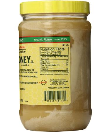 Y.S. Eco Bee Farms Raw Honey 3.0 lbs | Pure, Organic Sweetness - Buy Online on GoSupps.com