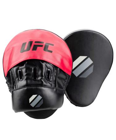 UFC Curved Focus Mitts (1 Pair) Focus Mitts, Black - Buy Online on GoSupps.com