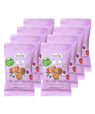 Fertile Organic Oat Snacks with Forest Berries & Apple | Sugar-Free Children's Snack | 10 Pack (40g each) for Babies 12+ Months - Buy Online on GoSupps.com