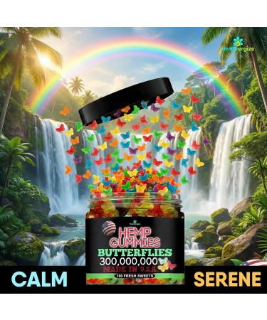 Hemp Gummies for Sleep Calm Night Relief-100 Gummy Edibles-Made in USA - Buy Online on GoSupps.com
