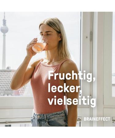 Braineffect Daily Good - Fruity Beverage Powder with Bacterial Strains & Vitamins B6+B12 for Gut Health - 30 Portions (Strawberry) - Buy Online on GoSupps.com