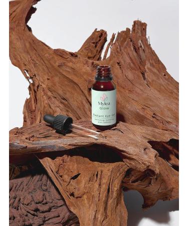  Mylea Glow Radiant Eye Gel Refreshing Eye Contour Gel with 1% Caffeine Oil Free Moisturizing Anti-Makeup for Bags and Dark Circles ECOCERT Cosmos Natural Certified for Oily and Mature Skin - Buy Online on GoSupps.com