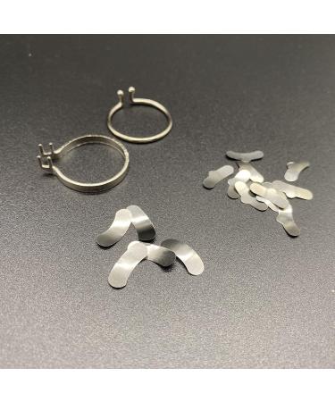 100Pcs Dental 35 m Contoured Metal Matrices with 2 Rings for Tooth Filling - International Shipping Available - Buy Online on GoSupps.com