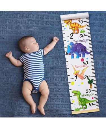 Beinou Growth Yardstick Wall Decor for Kids - Giraffe Orange Measuring Ruler 7.9 x 79 - Perfect for Baby & Children's Rooms - Buy Online on GoSupps.com