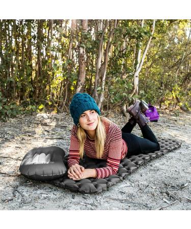 HiHiker Ultralight Camping Sleeping Pad - Compact Air Mattress for Backpacking and Outdoor Activities - Buy Online on GoSupps.com