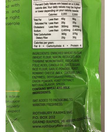 Rothbury Farms Seasoned Italian Style Croutons - 142g | Buy Online - Buy Online on GoSupps.com