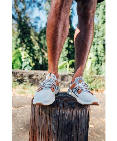 OLUKAI Mio Li Men's Athletic Shoe - Lightweight Mesh, Comfort Fit, Wet Grip Soles - 10.5 Mist Grey/Poi - Buy Online on GoSupps.com