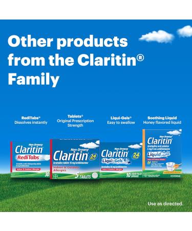 Buy Claritin 24hr Non-Drowsy Allergy Relief - Loratadine Tablets (30 + 1 Ct) | Fast International Shipping - Buy Online on GoSupps.com