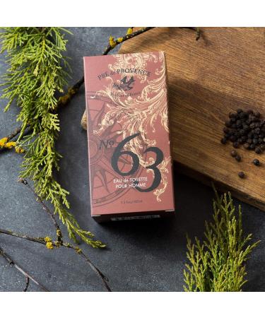 Pre de Provence No.63 Men's Collection 100ml Eau de Toilette - Premium Fragrance for Men - Buy Online on GoSupps.com