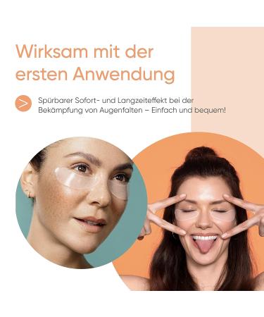 Apricot Eye Pads with Hyaluronic Acid | Anti-Aging Reusable Silicone Eye Care Pads | International Shipping Available - Buy Online on GoSupps.com