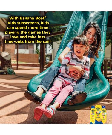 Banana Boat Kids Tear Free Sunscreen Clear Spray Spf 50+ Broad Spectrum Protection Value Size 226G 226 Grams & Simply Protect Kids Sunscreen Lotion SPF 50+ - Buy Online on GoSupps.com