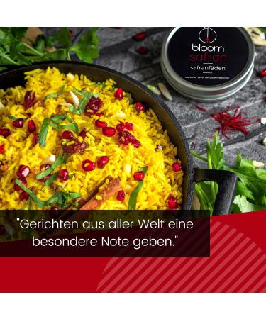 Premium Safran 10G | Super Negin Saffron Threads for Paella Risotto & More | I Bloom Safran - Buy Online on GoSupps.com