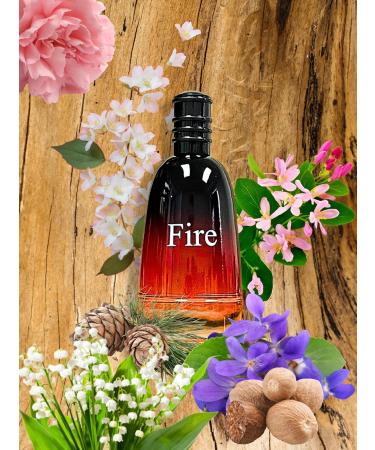 FIRE FOR MEN EAU DE TOILETTE 3.4 FL. Oz Aromatic Fougere fragrance for men. - Buy Online on GoSupps.com