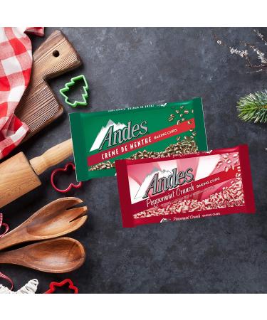 Andes Creme de Menthe and Peppermint Crunch Baking Chips - Perfect for Baking - Buy Online on GoSupps.com