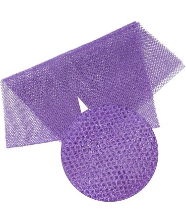Fengek African Exfoliating Net - 2 Pcs Long Body Skin Scrubber for Shower Bathing - 31.5 x 11.8 Inch, Multicolor C - Buy Online on GoSupps.com
