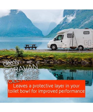 Cleenly Blue 2L and Pink 2L Toilet Chemical Rinse Solution Fluid Cleaner for Caravan and Motorhomes - Eco-Friendly Formaldehyde Free - Upto 20 Treatments - Buy Online on GoSupps.com