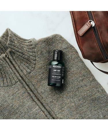 Brickell Men's Hand Soap For Men Natural and Organic Moisturizing Liquid Hand Soap Cedarwood & Rain - Buy Online on GoSupps.com